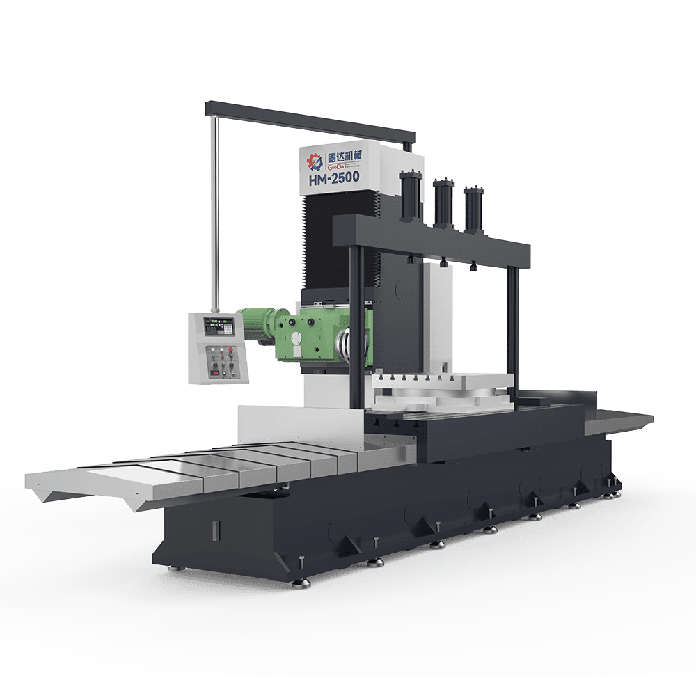 Feed rate X/Y/Z:5000/2000/500mm/min Single-column lifting precision milling machine, with a large processing range of end milling machines.